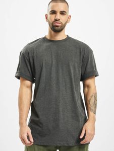 sporty Urban Classics men's T-shirt, oversize, 180 g/m², cotton, anthracite