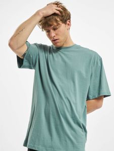 Camiseta deportiva Urban Classics para hombre, corte oversize, 180 g/m², algodón, color verde.