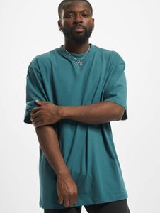 Camiseta oversize para hombre de Casual Urban Classics, 180 g/m², algodón, azul.