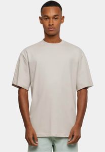 Camiseta deportiva para hombre URBAN CLASSICS, corte oversize, 180 g/m², algodón, gris.