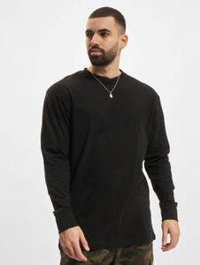 Camiseta cómoda para hombre URBAN CLASSICS, 180 g/m², algodón, negra.