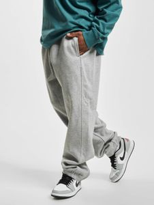 Pantalon homme URBAN CLASSICS polyvalent, avec cordon de serrage et poches, 380 g/m² coton, gris