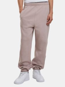 Pantalones vaqueros de hombre Modern Urban Classics con bolsillos, puños acanalados, algodón de 380 g/m², color rosa antiguo.