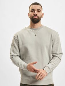 Sudadera cómoda para hombre URBAN CLASSICS con bolsillos, punto acanalado, 380 g/m², algodón, gris.