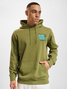 Sudadera con capucha Timberland para hombre, cómoda, con puños acanalados, de algodón, color verde.