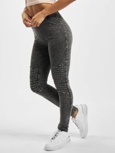 Pantalon stretch confortable URBAN CLASSICS pour femme, 200 g/m² en coton, anthracite