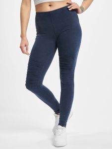 Pantalon stretch femme Casual URBAN CLASSICS, 200 g/m², coton, bleu