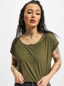 Comfortable Urban Classics women's T-shirt, 140 g/m², cotton, khaki