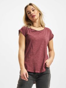 T-shirt femme Urban Classics confortable, 140 g/m², coton, rouge