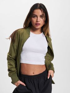 Veste femme Simple Urban Classics avec poches, kaki 78 g/m²