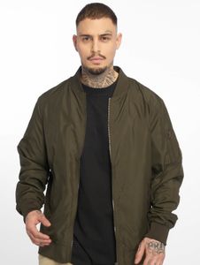 moderne URBAN CLASSICS Herren Jacke 78 g/m² Militär-Grün