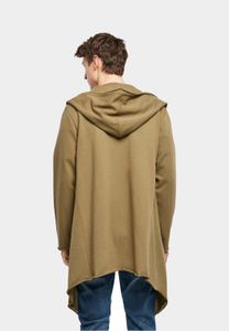 modernes Urban Classics Herren Sweatshirt Taschen Kapuze 240 g/m² mit Baumwolle Oliv-Grün