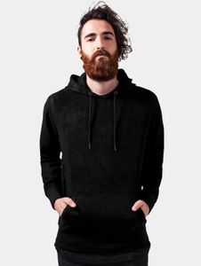 Sweat à capuche homme Casual Urban Classics, extensible, grande capuche, poches, noir