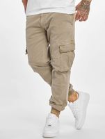 Jeans casual da uomo URBAN CLASSICS con tasche elasticizzate, 270 g/m², cotone, beige