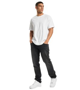 Eleganti jeans da uomo URBAN CLASSICS elasticizzati con tasche, in cotone, neri