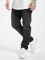 Modern URBAN CLASSICS Men's Stretch Jeans – Comfortable, Classic Denim Trousers for Everyday Wear & Leisure (Black)