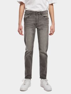 Jean homme Stylish Urban Classics, coupe slim, stretch, poches, coton, gris