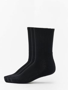 Chaussettes unisexes confortables Urban Classics en coton extensible noir