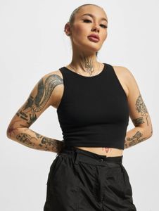 T-shirt stretch femme Casual Urban Classics, 180 g/m², coton, noir