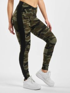Pantalon confortable Urban Classics pour femme, stretch 170 g/m², motif camouflage