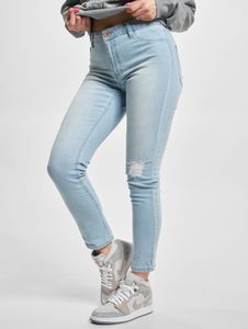 Jeans skinny da donna Modern Urban Classics in denim elasticizzato con cotone, blu
