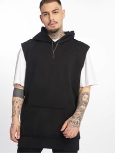 Sweat à capuche Urban Classics pour homme, confortable, avec poignets et capuche côtelés, 240 g/m² coton, noir