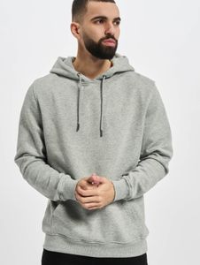 Felpa con cappuccio da uomo Modern Urban Classics con coulisse e polsini a coste, cotone 300 g/m², grigio