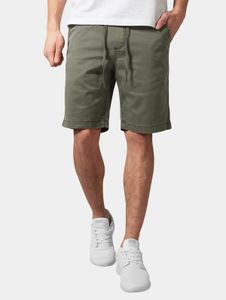 Chino homme Modern Urban Classics Stretch à cordon de serrage 270 g/m² en coton kaki