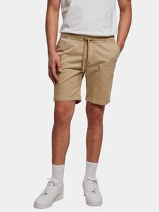 Pantaloni chino da uomo Modern Urban Classics, elasticizzati, con coulisse, tasche in cotone beige