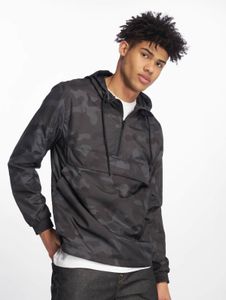 Giacca da uomo Modern Urban Classics, chiusura con zip e velcro, 78 g/m², mimetica