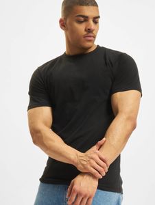 T-shirt casual da uomo Urban Classics, 200 g/m², cotone, nera