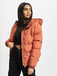 Simple Urban Classics women's jacket with zip and hood, 78 g/m², red