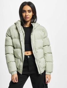 Functional Urban Classics women's jacket with zip and hood, 78 g/m², green