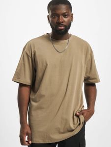 Comoda t-shirt oversize da uomo URBAN CLASSICS, 240 g/m², cotone, color kaki