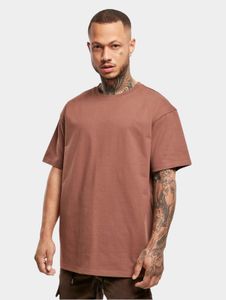 T-shirt sportiva da uomo URBAN CLASSICS 240 g/m² in cotone marrone