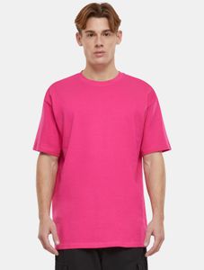 modernes Urban Classics Herren T-Shirt 240 g/m² mit Baumwolle Pink