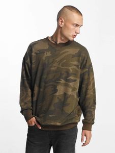 bequemes Urban Classics Herren Sweatshirt 250 g/m² mit Baumwolle Camouflage