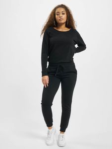 Abito femminile URBAN CLASSICS da donna, 240 g/m² in cotone nero