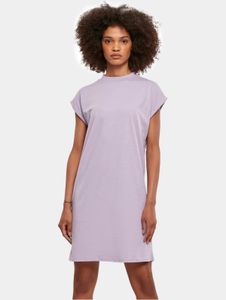 Vestido de mujer Stylish Urban Classics, 140 g/m², algodón, violeta.