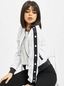 Simple Urban Classics women's jacket 250 g/m² white/black