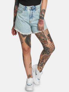 Comodi pantaloni da donna Urban Classics con tasche con zip, in cotone, blu