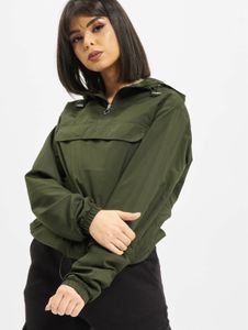 Stylish URBAN CLASSICS women's jacket, 78 g/m², military green