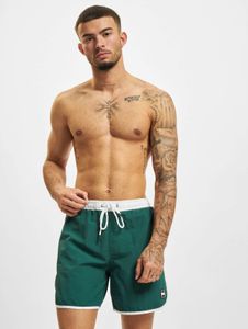 Versatili pantaloni da uomo Urban Classics con coulisse e cerniera, 116 g/m², verdi