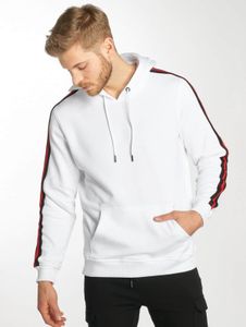 Sweat à capuche Soft Urban Classics pour homme, blanc, avec cordon de serrage et poignets côtelés, 300 g/m² coton
