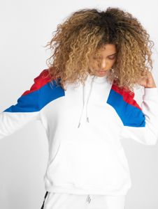 Felpa con cappuccio da donna Casual Urban Classics, oversize, 300 g/m², cotone, bianca