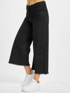 Casual Urban Classics women's jeans with zip pockets, cotton, black