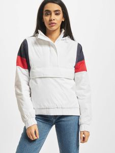 Functional Urban Classics women's jacket, zip and Velcro closure, 68 g/m², blue/white/red