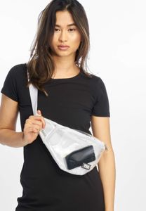 Reggiseno unisex Soft Urban Classics con cerniera, in rete, bianco