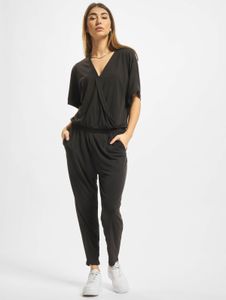 stilvolles Urban Classics Damen Kleid Taschen 200 g/m² Schwarz