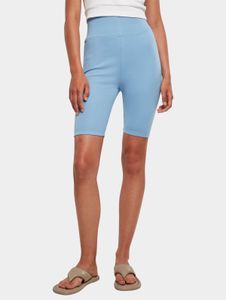 Comodi shorts da donna Urban Classics, elasticizzati, 270 g/m², in cotone, blu